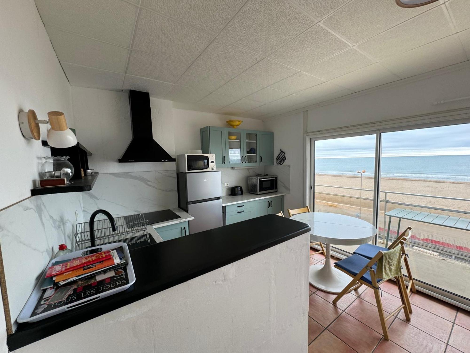 Appt T3 Front De Mer Belle Vue Narbonne Exterior foto